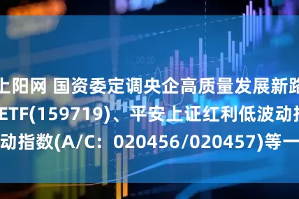 上阳网 国资委定调央企高质量发展新路径！国企共赢ETF(159719)、平安上证红利低波动指数(A/C：020456/020457)等一键打包优质央国企