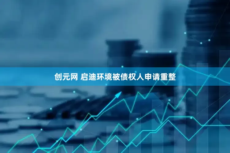 创元网 启迪环境被债权人申请重整